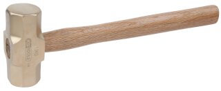 BRONZEplus Minenhammer 5000 g, mit Hickorystiel