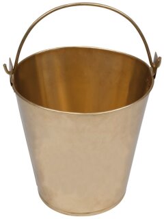 Funkenfreier Eimer aus Messing 10l