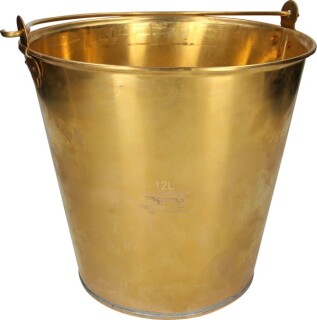 Funkenfreier Eimer aus Aluminium 12l