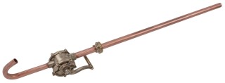BRONZEplus Tragbare, handbetätigte Ölpumpe 1350 mm