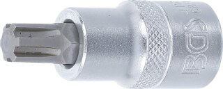 Bit-Einsatz | Antrieb Innenvierkant 12,5 mm (1/2") | Keil-Profil (für RIBE) M10