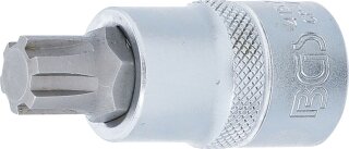 Bit-Einsatz | Antrieb Innenvierkant 12,5 mm (1/2") | Keil-Profil (für RIBE) M13