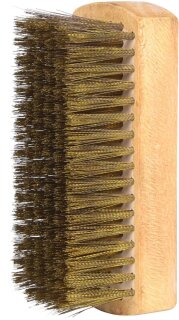 BRONZEplus Bürste, Zinnbronzedraht, gewellt, 125 mm