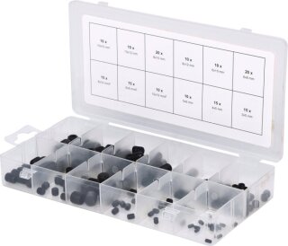 Sortiment Madenschrauben, metrisch, 160-tlg