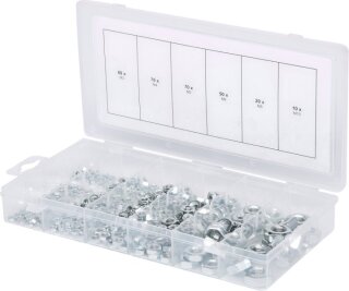 Sortiment Muttern, metrisch, 300-tlg