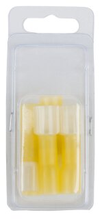 Sortiment isolierter Quetschverbinder, gelb, AWG12-10, 6-tlg Stecker