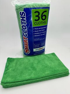 SMART CLOTHS Mikrofasertuch 1 Stück grün