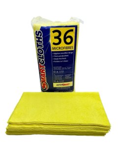 SMART CLOTHS Mikrofasertuch 1 Stück gelb