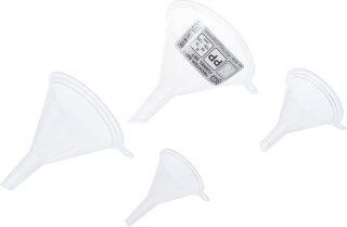 Trichter-Satz | lebensmittelecht | Ø 55 - 125 mm | 4-tlg.