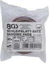 Schleifblatt-Satz f&uuml;r Exzenterschleifer | &Oslash; 75 mm | K 60 - 80 - 120 | 30-tlg.
