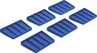 Trennstege für Werkzeug-Tragekasten | Kunststoff | 6-tlg.