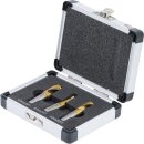 Schwei&szlig;punkt-Fr&auml;ser-Satz | 5 % Cobalt-Stahl | 3-tlg.