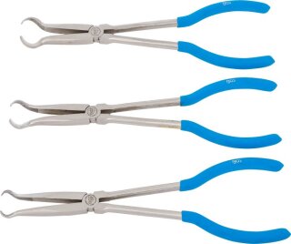 Zündkerzen-Steckerzangen-Satz | mit Ringspitze | 3-tlg.