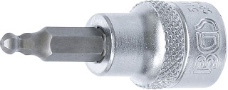 Bit-Einsatz | Antrieb Innenvierkant 10 mm (3/8") | Innensechskant mit Kugelkopf 4 mm