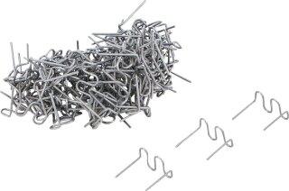 Reparaturklammern-Satz | Wellenform | 0,8 mm | 100-tlg.