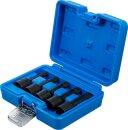 Spiral-Profil-Steckschl&uuml;ssel-Satz / Schraubenausdreher | Antrieb Innenvierkant 12,5 mm (1/2") | SW 8 - 16 mm | 5-tlg.