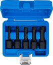 Spiral-Profil-Steckschl&uuml;ssel-Satz / Schraubenausdreher | Antrieb Innenvierkant 12,5 mm (1/2") | SW 8 - 16 mm | 5-tlg.