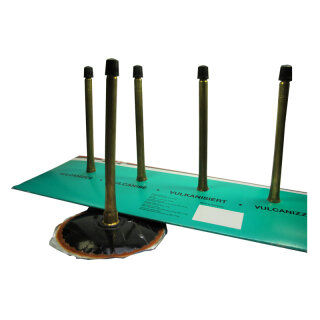 1x LKW Ventil mit Gummifuß Ø 90 mm, Länge 125,5 mm TR77a