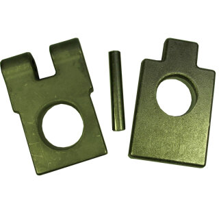 Sperr- und Hubplatten-Set mit Kerbstift