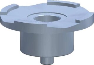 Aufnahmeteller Prolift Wagenheber, ø 140 mm, max. 80 t