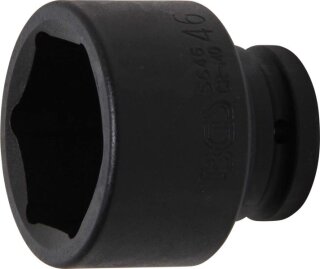 Kraft-Steckschlüssel-Einsatz Sechskant | Antrieb Innenvierkant 20 mm (3/4") | SW 46 mm