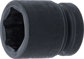 Kraft-Steckschlüssel-Einsatz Sechskant | Antrieb Innenvierkant 25 mm (1") | SW 38 mm