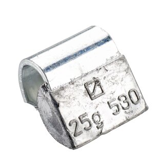 LKW Schlaggewicht - Typ 530, 25g, Blei, grau 10 Stück