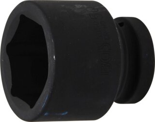 Kraft-Steckschlüssel-Einsatz Sechskant | Antrieb Innenvierkant 25 mm (1") | SW 50 mm