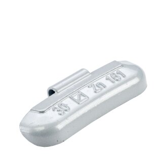 Schlaggewicht - Typ 161, 30g, Zink, silber