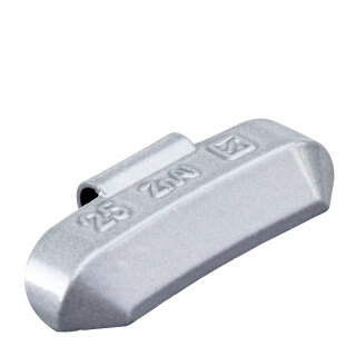 Schlaggewicht - Typ 189, 25g, Zink, silber