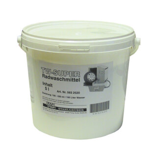 Radwaschmittel TW SUPER, 5 L Eimer