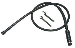 Biegsame Welle W 10, Gummimantel, ca. 2000 mm