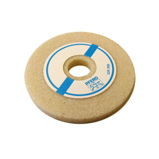 Schleifscheibe flach, zylindrisch, Ø76 mm, Breite 7 mm Bohrung-Ø 16 mm