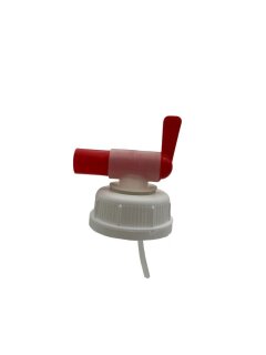 Auslaufhahn rot für 25 Liter Kanister