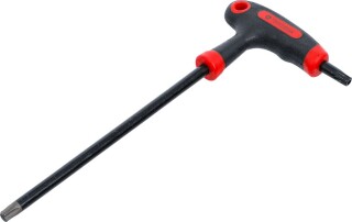 Schraubendreher mit T-Griff und seitlicher Klinge | T-Profil (für Torx) mit/ohne Bohrung T50