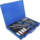 Drehmomentschl&uuml;ssel-Satz | Abtrieb Au&szlig;envierkant 6,3 mm (1/4"), 10 mm (3/8"), 12,5 mm (1/2") | 31-tlg.