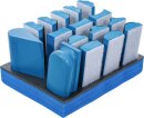 Klett-Schleifblock-Satz | 16-tlg.