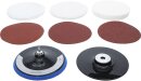 Schleif- und Polierscheiben-Satz | &Oslash; 180 mm | 8-tlg.