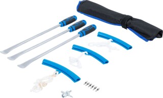 Reifen-Montiereisen- und Kantenschutz-Satz | für Motorräder | 13-tlg.