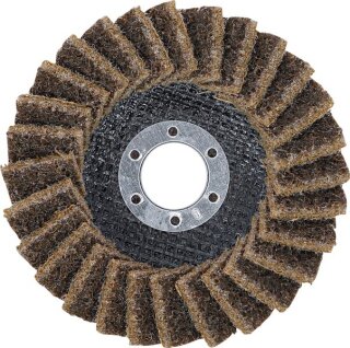 Fächer-Schleif-Scheibe | Vlies | Ø 115 mm | Körnung 80