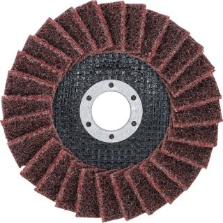 Fächer-Schleif-Scheibe | Vlies | Ø 125 mm | Körnung 120
