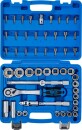 Steckschl&uuml;ssel-Satz Zw&ouml;lfkant | Antrieb 12,5 mm (1/2") | SW 8 - 32 mm | 51-tlg.
