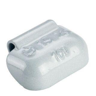 Schlaggewicht - Typ 160, 15g, Zink, silber