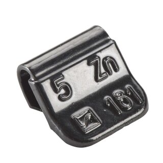 Schlaggewicht - Typ 161-B, 5g, Zink, schwarz