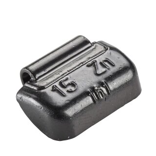 Schlaggewicht - Typ 161-B, 15g, Zink, schwarz