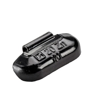 Schlaggewicht - Typ 161-B, 20g, Zink, schwarz