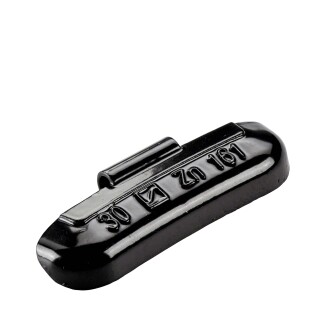 Schlaggewicht - Typ 161-B, 30g, Zink, schwarz