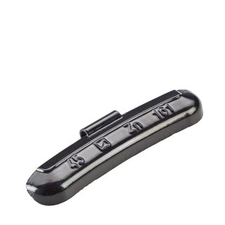 Schlaggewicht - Typ 161-B, 45g, Zink, schwarz