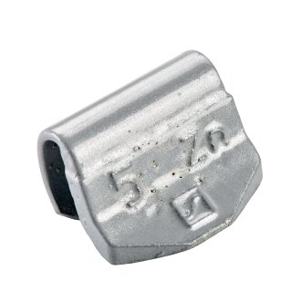 Schlaggewicht - Typ 162, 5g, Zink, silber