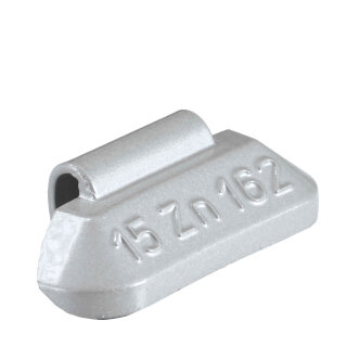 Schlaggewicht - Typ 162, 15g, Zink, silber